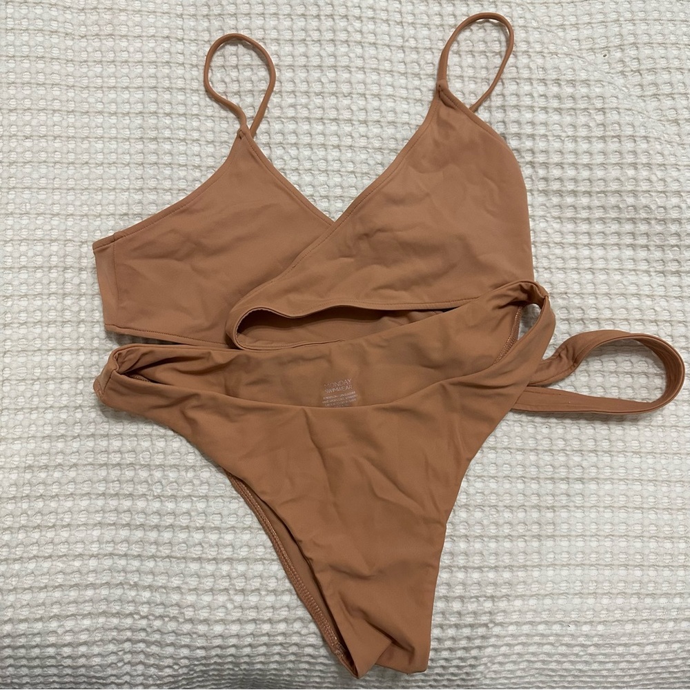 Monday Swimwear Tan Two-Piece